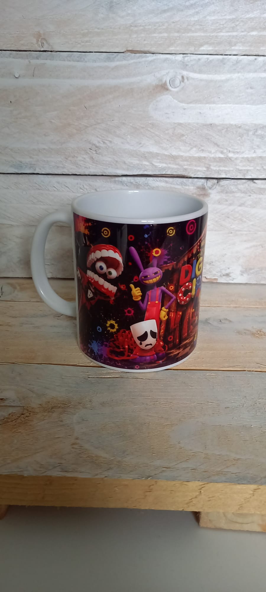 The Amazing Digital Circus mug - side view