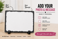 Personalised 6x4 Slate Photo Frame