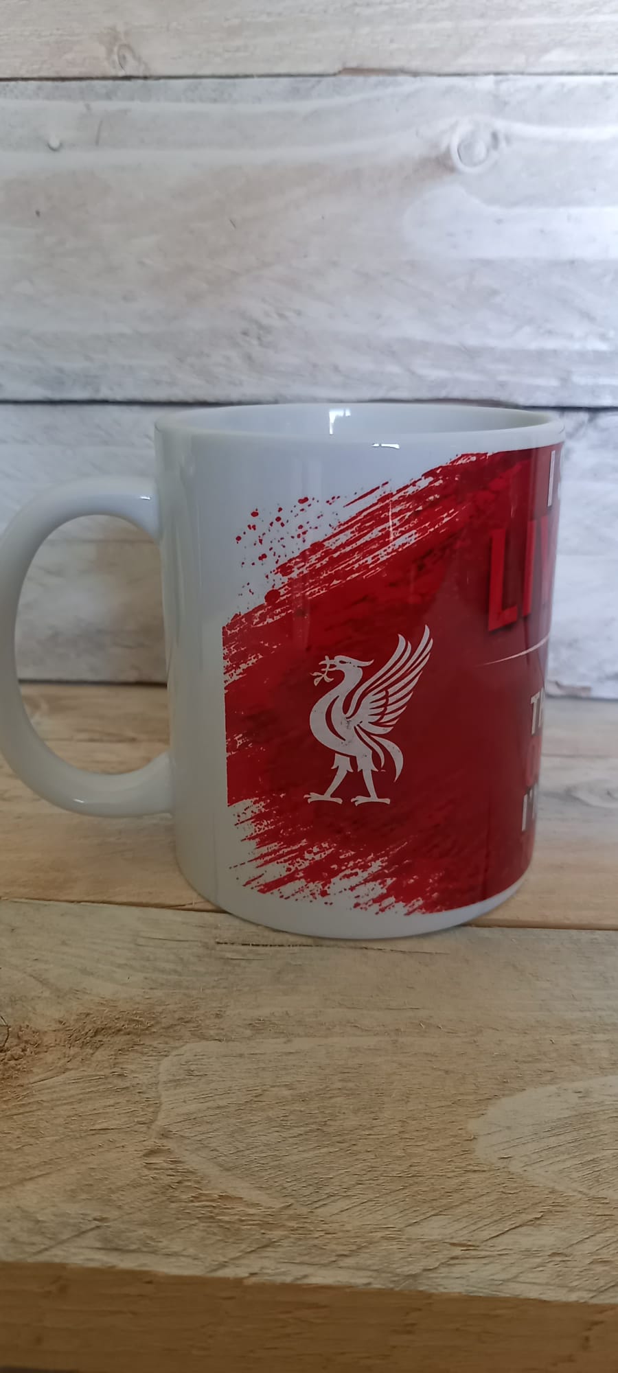 Liverpool FC supporter mug - I Support Liverpool
